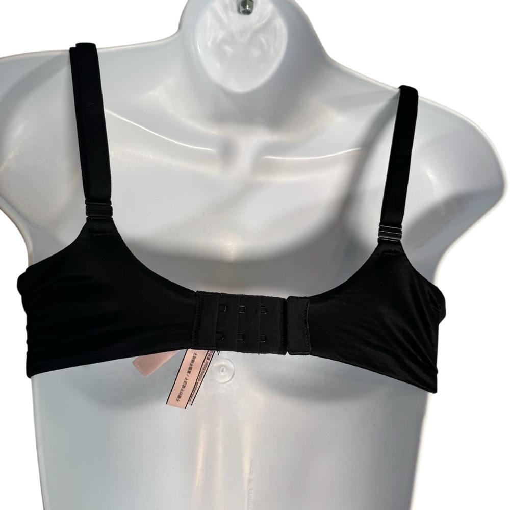 Victoria’s Secret 32DD Body by Victoria Perfect Shape Bra Black Padded Underwire - Picture 5 of 11